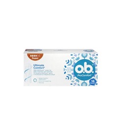 Тампоны гигиенические женские Безупречный комфорт, Super Tampons, O.B. Pro Comfort, 16 шт.