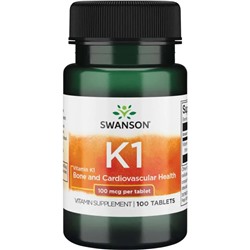 Swanson Vitamin K-1 100 mcg