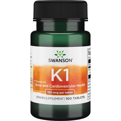 Swanson Vitamin K-1 100 mcg