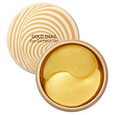 Маска-патч Gold Snail Eye Gel Patch Set, THE SAEM, 60 шт.