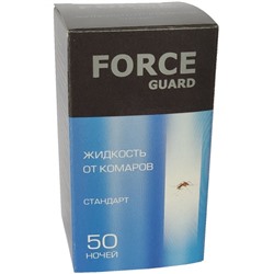 Дополнительный флакон для электрофумигатора синий 50 ночей, Force Guard