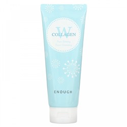 Пенка для лица очищающая с морским коллагеном W Collagen Pure Shining Foam Cleansing, Enough, 100 мл