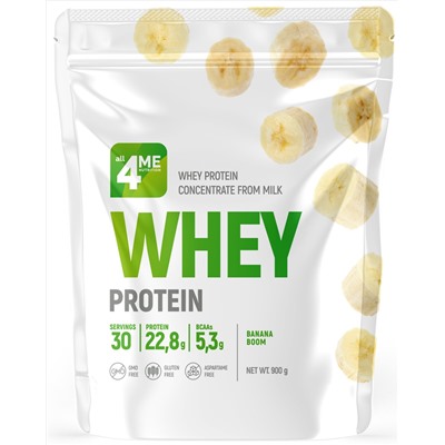 4Me Nutrition Whey Protein (пакет) 900 г