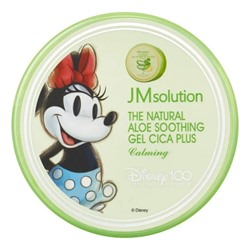 Успокаивающий гель для лица и тела с алоэ и центеллой, Disney100 Minnie The Natural Aloe Soothing Gel Plus Calming, Jmsolution, 300 мл