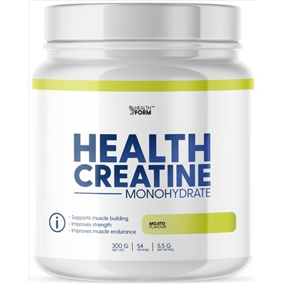 Health Form Creatine Monohydrate банка 300 г