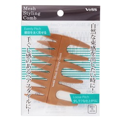 Гребень с широкими зубчиками для укладки волос Mesh Styling Comb, Vess