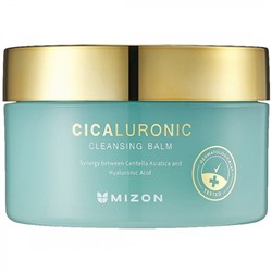 Бальзам для лица очищающий с cica-комплексом CICALURONIC CLEANSING BALM, MIZON, 80 мл