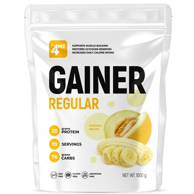 4Me Nutrition GAINER REGULAR дойпак 1000 г