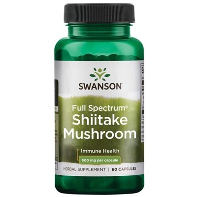 Swanson Full Spectrum Shiitake Mushroom 500 mg