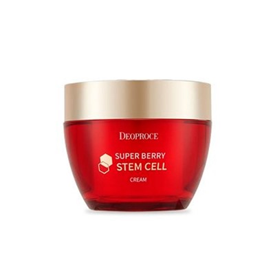 Крем для лица с экстрактом ягод SUPERBERRY STEM CELL CREAM, DEOPROCE, 50 г