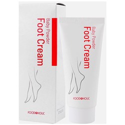 Крем для ног Baby Powder Foot Cream, FoodaHolic 100 г