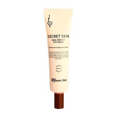 Крем для глаз с экстрактом улитки и фактором роста Snail+EGF Perfect Eye Cream, SECRET SKIN   30 мл