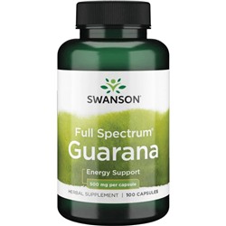 Swanson Full Spec Guarana 500 mg