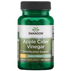 Swanson Apple Cider Vinegar - Double Strength Formula 200 mg