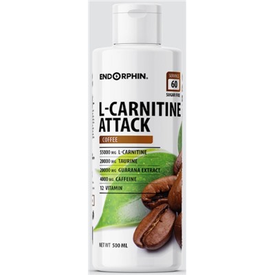 Endorphin L-Carnitine liquid Attack 500 Мл