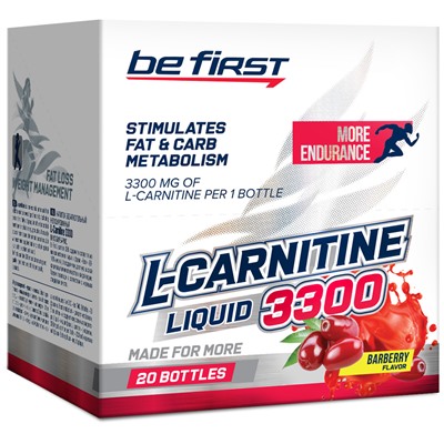 Be First L-carnitine 3300 (20 амп Х 25 мл)