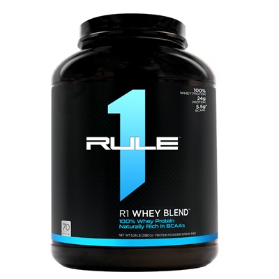 Rule 1 R1 Whey Blend 5 lb Шоколадно - арахисовое масло до 28.04.23