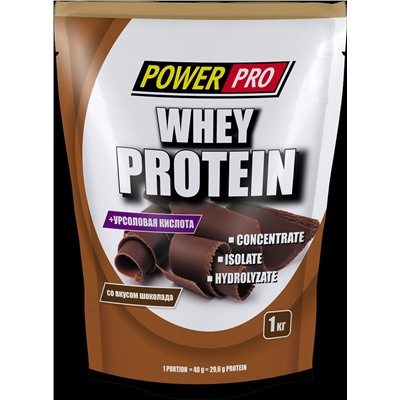 PowerPro Whey Protein 1000 г