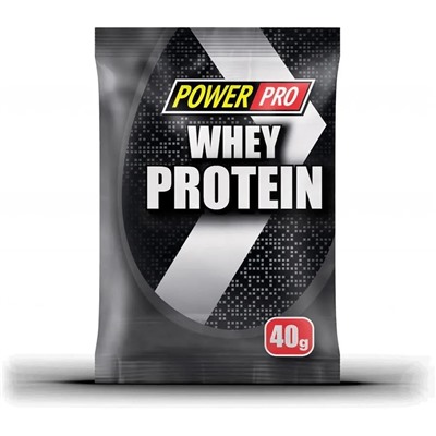 PowerPro Whey Protein (15шт в уп) 40 г