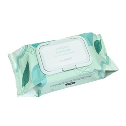 Салфетки косметические влажные Garden Pleasure Cica Cleansing Tissue, Saem, 100 шт.