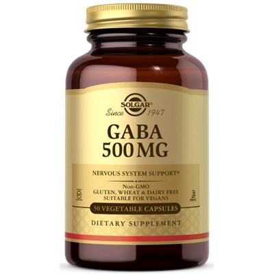 Solgar GABA 500 mg