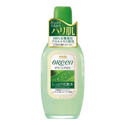 Увлажняющий лосьон для ухода за очень сухой кожей лица Green Plus Aloe Moisture Lotion, MEISHOKU 170 мл