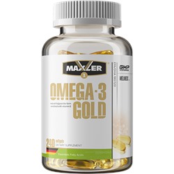 Maxler Omega-3 Gold (DE) 240 гелевых капсул