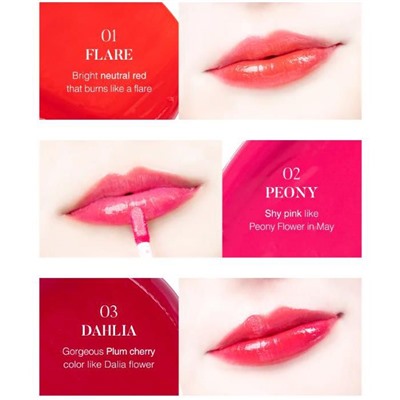 Тинт Dive Glossy Tint peony, EYENLIP, 4 мл