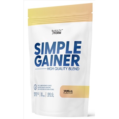 Health Form Gainer Simple дойпак 1000 г