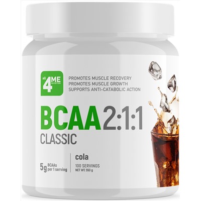 4Me Nutrition BCAA 2:1:1 550 г