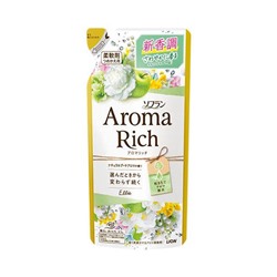 Кондиционер для белья длительного действия Aroma Rich Ellie с богатым ароматом натуральных масел (аромат унисекс), Lion 400 мл (м/у)