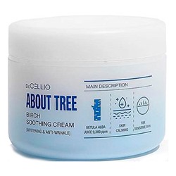 Крем для лица успокаивающий, ABOUT TREE BIRCH SOOTHING CREAM (WHITENING & ANTI-WRINKLE), Dr.CELLIO, 90 мл