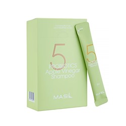 Набор шампуней 5 PROBIOTICS APPLE VINEGAR SHAMPOO STICK POUCH, MASIL (8 мл*20 шт.)