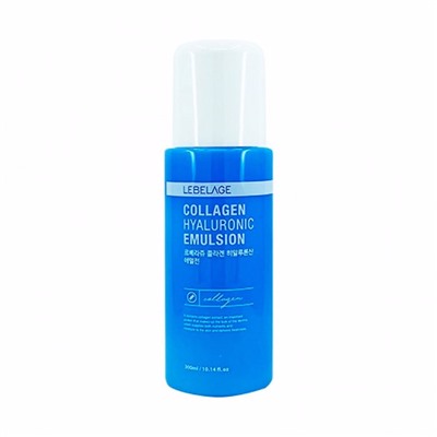 Эмульсия для лица увлажняющая с коллагеном COLLAGEN HYALURONIC EMULSION, LEBELAGE, 300 мл