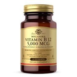 Solgar Vitamin B12 5000 mcg Sublingual