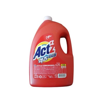 Концентрированный гель для стирки белья Actz Power Gel для машин с горизонтальной загрузкой с ферментами, аромат свежих цветов, Pigeon 4,21 л