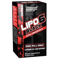 Nutrex Lipo-6 Black Ultra Concentrate 60 капс