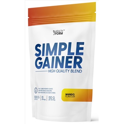 Health Form Gainer Simple дойпак 1000 г