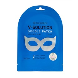 Патчи для глаз гидрогелевые Goggle Patch V-Solution, BeauuGreen 15 г