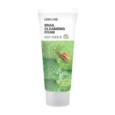 Очищающая пенка с улиточным муцином Snail Cleansing Foam, LEBELAGE   100 мл