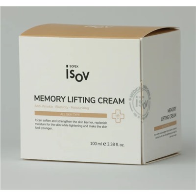 Восстанавливающий лифтинг-крем с пептидами Memory Lifting Cream, Isov Sorex 100 мл