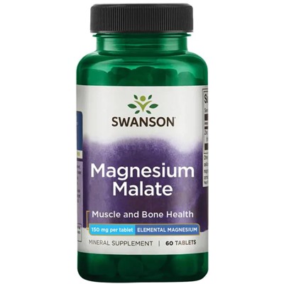 Swanson Magnesium Malate 150 mg