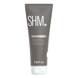 Шампунь для волос и тела мужской Hair and Body Shampoo for Men,  Man.Code, TEFIA, 285 мл