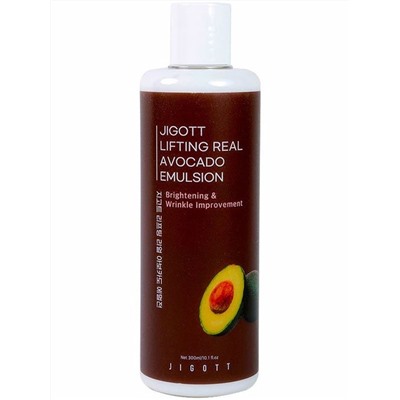 Эмульсия-лифтинг с авокадо Lifting Real Avocado Emulsion, Jigott, 300 мл