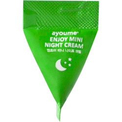 Крем для лица ENJOY MINI NIGHT CREAM, AYOUME, 1 шт.*3 г