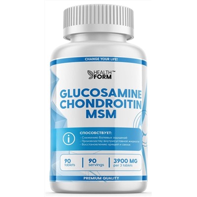 Health Form Glucosamine Chondroitin MSM