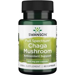 Swanson Full Spectrum Chaga Mushroom 400 mg