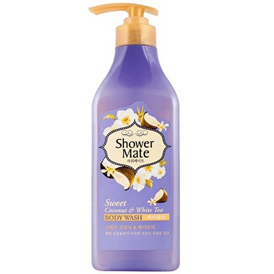 Гель для душа Кокос и Белый Чай Shower Mate Body Wash Sweet Coconut & White Tea, KERASYS   550 г