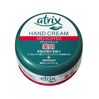 Крем для рук целебный Atrix Hand Cream  Medicated, Kao 100 г