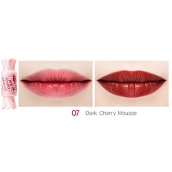 Тинт-мусс для губ Конфетка Mousse Candy Tint, оттенок 07 Dark Cherry, THE SAEM   8 г